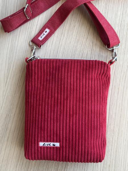 "Flickenwerk I mit Tasche" - ROTTÖNE